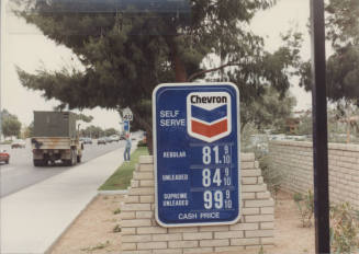 Chevron Gas Station   -  1926 North Scottsdale Road,  Tempe, Arizona