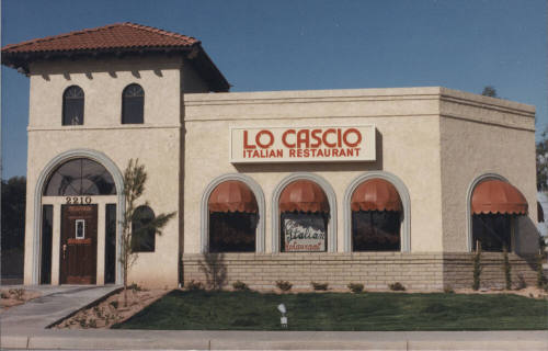 Lo Cascio Italian Restaurant  -  2210 N Scottsdale Road,  Tempe, Arizona