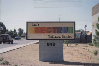 Jan's Spectrum Collision Center - 640 South Smith Road, Tempe, Arizona