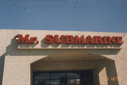 Mr. Submarine   - 240  West Southern Avenue, Tempe, Arizona