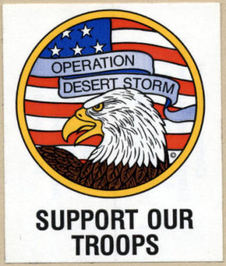 Operation Desert Storm Sticker.
