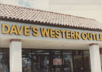 Dave's Western Outlet  - 1628  East Southern Avenue,  Tempe, Arizona