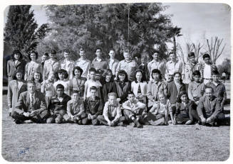1949 Tempe Grammar School Class Photograph, Nelson Holdeman's 8th Grade Class.