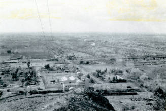Aerial View, Tempe, Early 1900's.