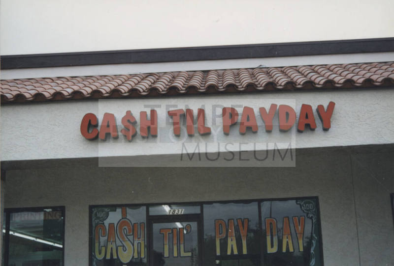 Cash Til Payday  - 1831 East Southern Avenue, Tempe, Arizona