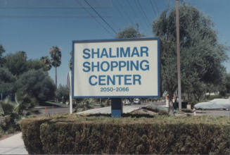 Shalimar Shopping Center  -  2050 - 2066  East  Southern Avenue, Tempe, Arizona