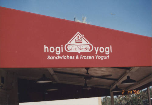 Hogi Yogi Sandwiches & Frozen Yogurt - 112 East University Drive, Tempe, AZ.