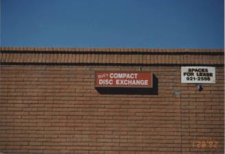 Bird's Compact Disc Exchange - 122 East University Drive, Tempe, AZ.
