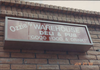 Ozzie's Warehouse Deli & Pub - 130 East University Drive, Tempe, AZ.