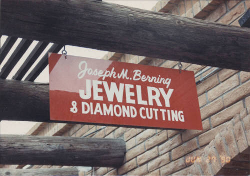 Joseph M Berning Jewelry - 130 East University Drive, Tempe, AZ.