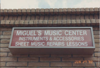 Miguel's Music Center - 130 East University Drive, Tempe, AZ.
