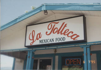La Tolteca Mexican Food - 216 East University Drive, Tempe, AZ.
