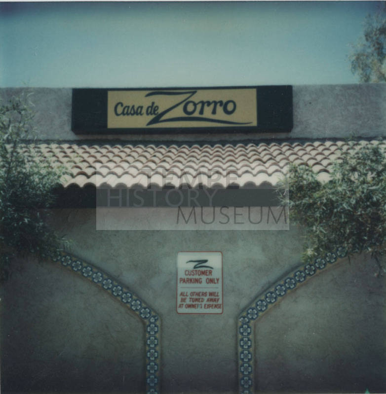 Casa de Zorro Restaurant - 1123 West Broadway Road, Tempe, Arizona
