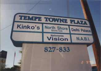 Tempe Towne Plaza   -   827 - 833  East  University Drive, Tempe, Arizona
