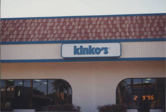 Kinko's   -  933  East  University Drive, Tempe, Arizona