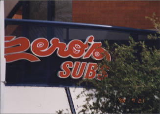 Zero's Subs     -   920  East University Drive, Tempe,  Arizona