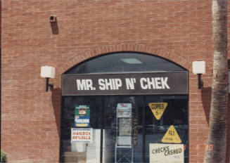 Mr. Ship N' Chek - 946 East University Drive, Tempe, AZ.