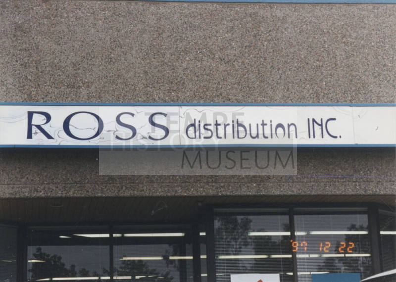 Ross Distribution Inc. - 1301 East University Drive, Tempe, AZ.