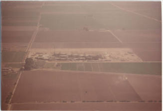 Construction Photo, Corona Del Sol HIgh School Site From East, 1975.