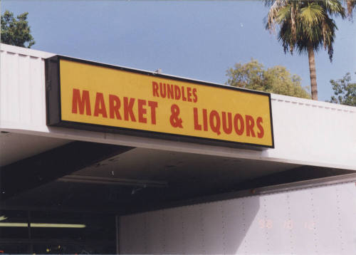Rundles Market & Liquors - 1326 West University Drive, Tempe, AZ.