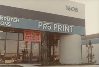 Pro-Print - 1605 West University Drive, Tempe, AZ.