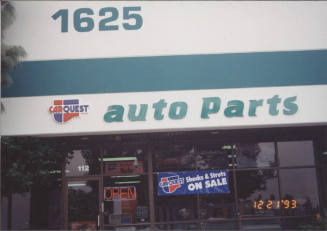 Car Quest Auto Parts - 1625 West University Drive, Tempe, AZ.