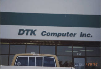 DTK Computer Inc. - 1625 West University Drive, Tempe, AZ.
