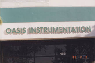 Oasis Instrumentation - 1615 West University Drive, Tempe, AZ.