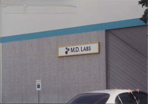 M D Labs - 1719 West University Drive, Tempe, AZ.