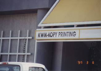 Kwik-Kopy Printing - 1725 West University Drive, Tempe, AZ.