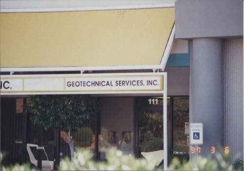 Geotechnical Services Inc. - 1725 West University Drive, Tempe, AZ.