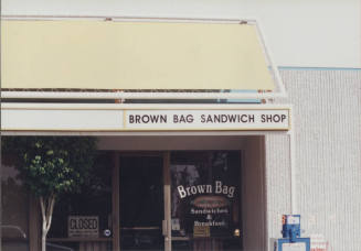 Brown Bag Sandwich Shop - 1775 West University Drive, Tempe, AZ.