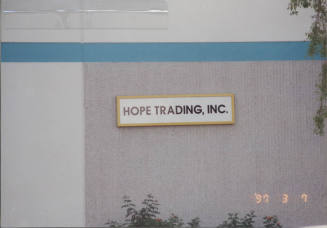 Hope Trading, Inc. - 1769 West University Drive, Tempe, AZ.