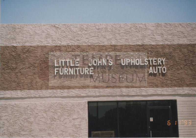 Little John's Upholstery - 1828 East University Drive, Tempe, AZ.