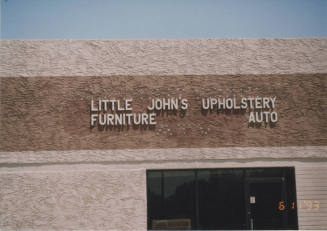Little John's Upholstery - 1828 East University Drive, Tempe, AZ.