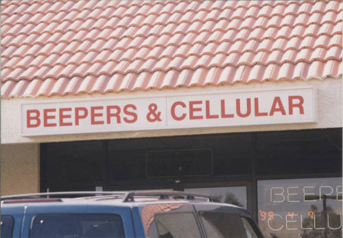 Beepers & Cellular - 1835 East University Drive, Tempe, AZ.