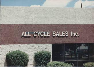 All Cycle Sales Inc. - 1850 East University Drive, Tempe, AZ.