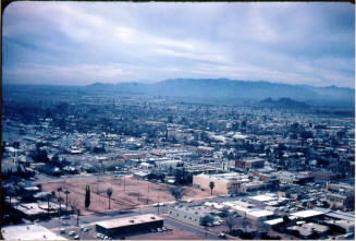 View of Tempe Looking Southeast From Tempe Butte, 1970.