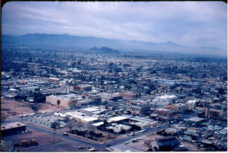 View of Tempe Looking Southeast From Tempe Butte, 1970