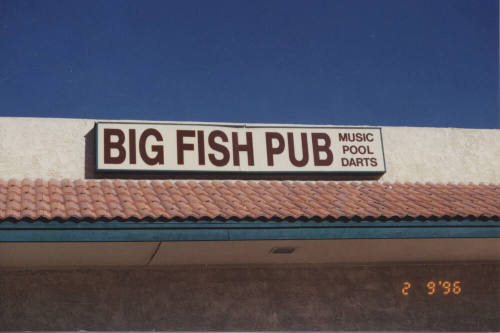 Big Fish Pub - 1954 East University Drive, Tempe, AZ.