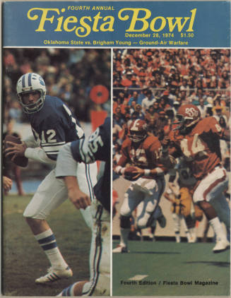 Fourth Annual Fiesta Bowl Magazine, 12/28/74