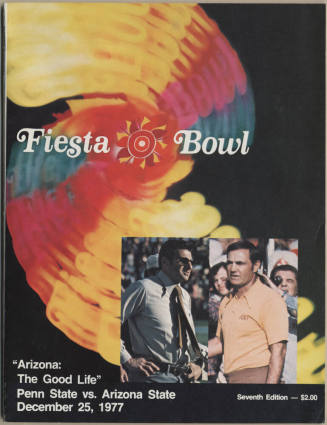 Seventh Edition Fiesta Bowl Magazine, 12/25/77