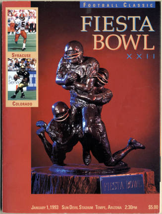 Fiesta Bowl XXII Souvenir Program, 1993