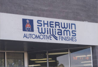 Sherwin Williams Automotive Finishes - 2010 East University Drive, Tempe, AZ.