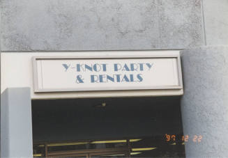 Y-Knot Party Rentals - 2076 East University Drive, Tempe, AZ.