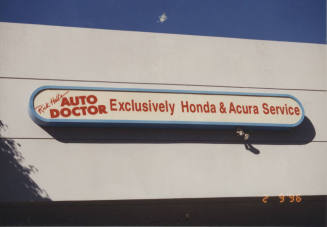 Auto Doctor - 2090 East University Drive, Tempe, AZ.