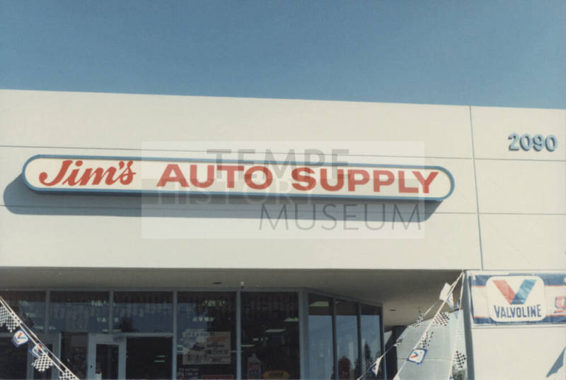 Jim's Auto Supply - 2090 East University Drive, Tempe, AZ.