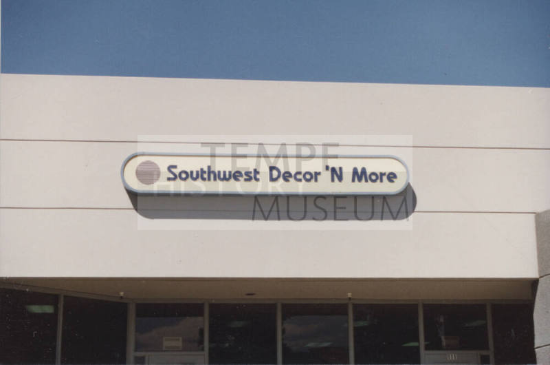 Southwest Decor N' More - 2090 East University Drive, Tempe, AZ.