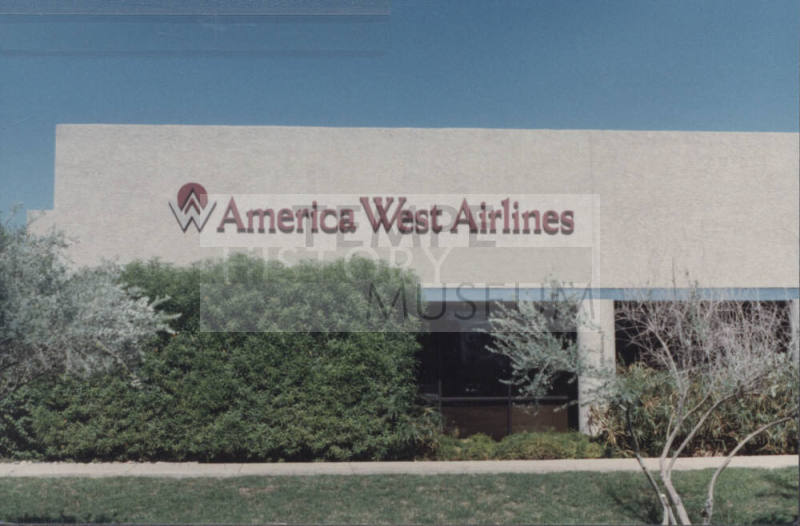 America West Airlines - 2330 West University Drive, Tempe, AZ.