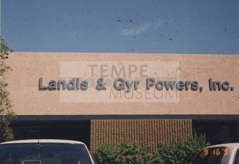 Landis & Gyr Powers Inc. - 2330 West University, Tempe, AZ.
